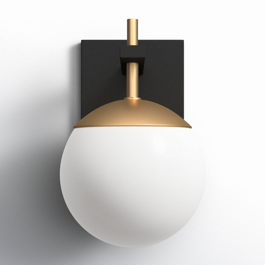 Harmony Globe Wall Light, Hardwired Wall Sconce, detail 5