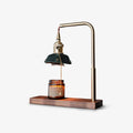 Harnik Retro Table Light, Bedside Table Lamp, Wooden, L 25 cm x W 18cm x H 32cm