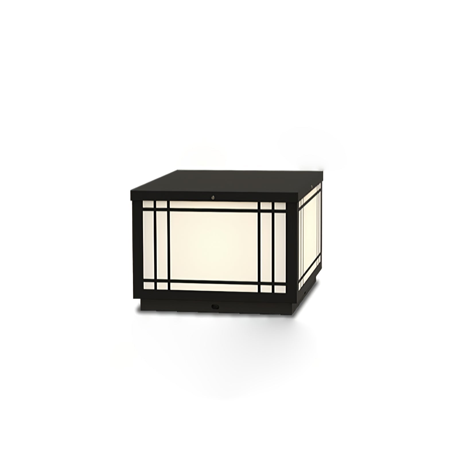 Harrison Solar Cube Garden Light Exterior Lamp, Outdoor Wall Light, detail 21