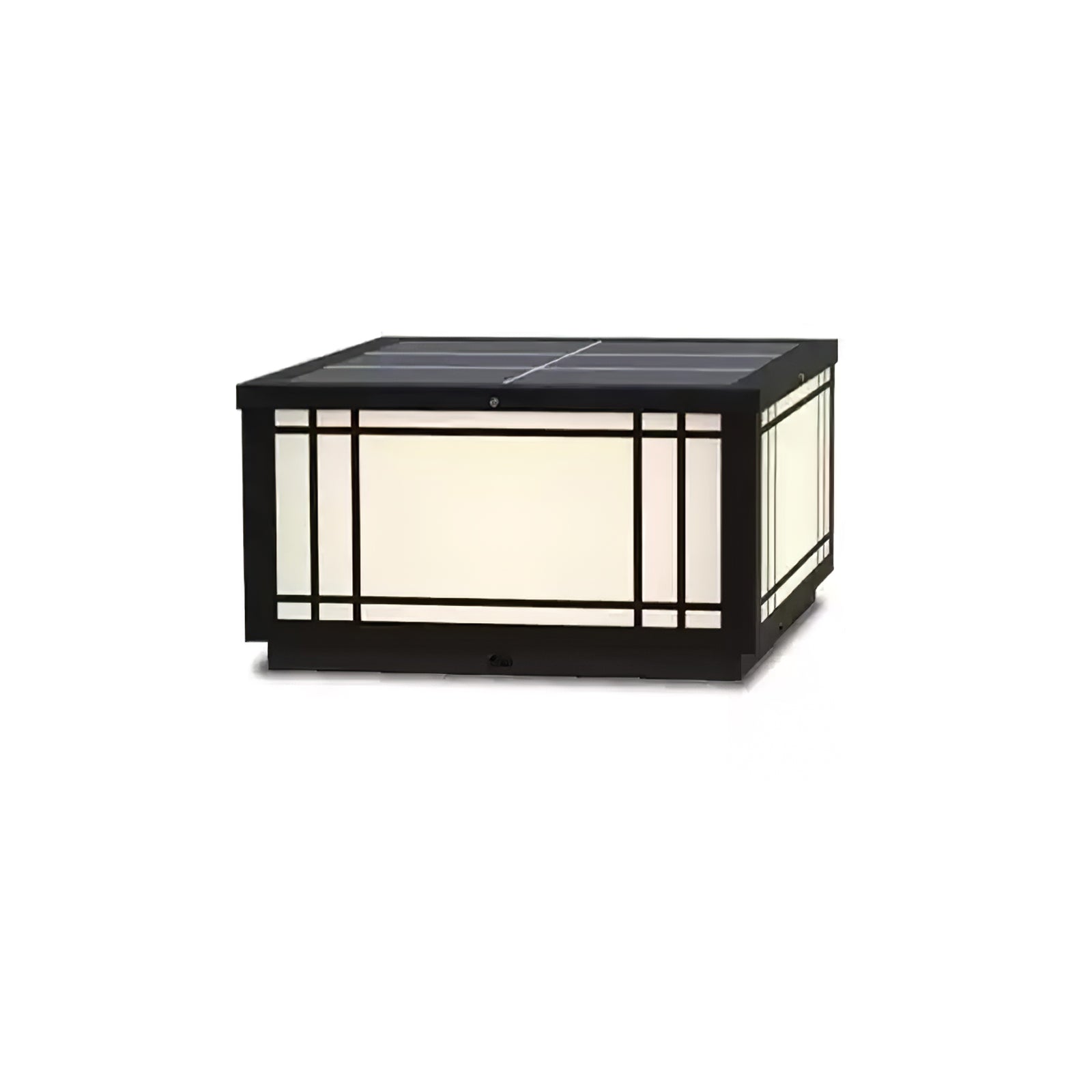 Harrison Solar Cube Garden Light Exterior Lamp, Outdoor Wall Light, detail 27