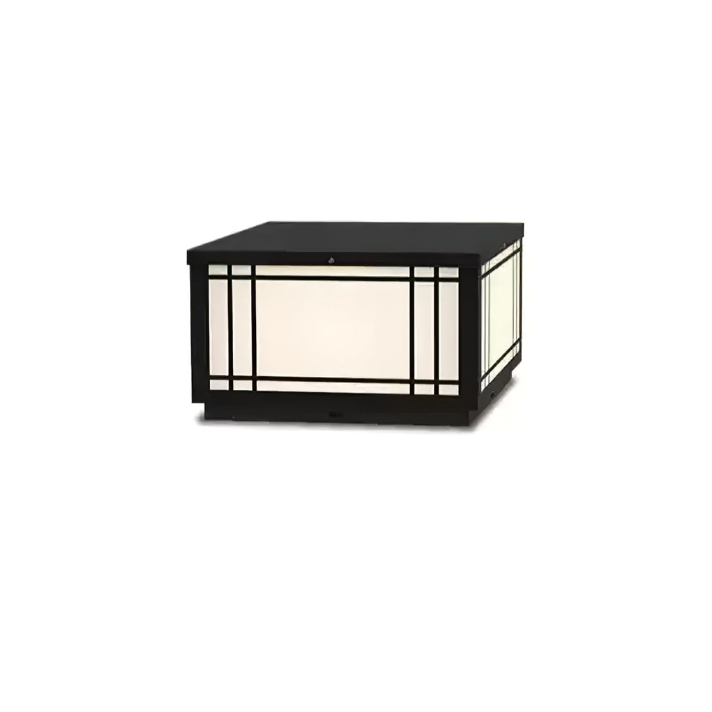 Harrison Solar Cube Garden Light Exterior Lamp, Outdoor Wall Light, detail 28