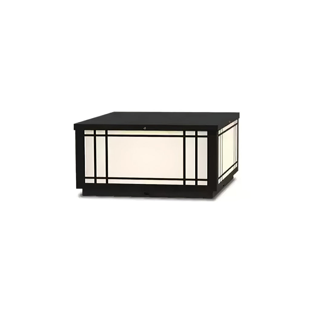 Harrison Solar Cube Garden Light Exterior Lamp, Outdoor Wall Light, detail 29