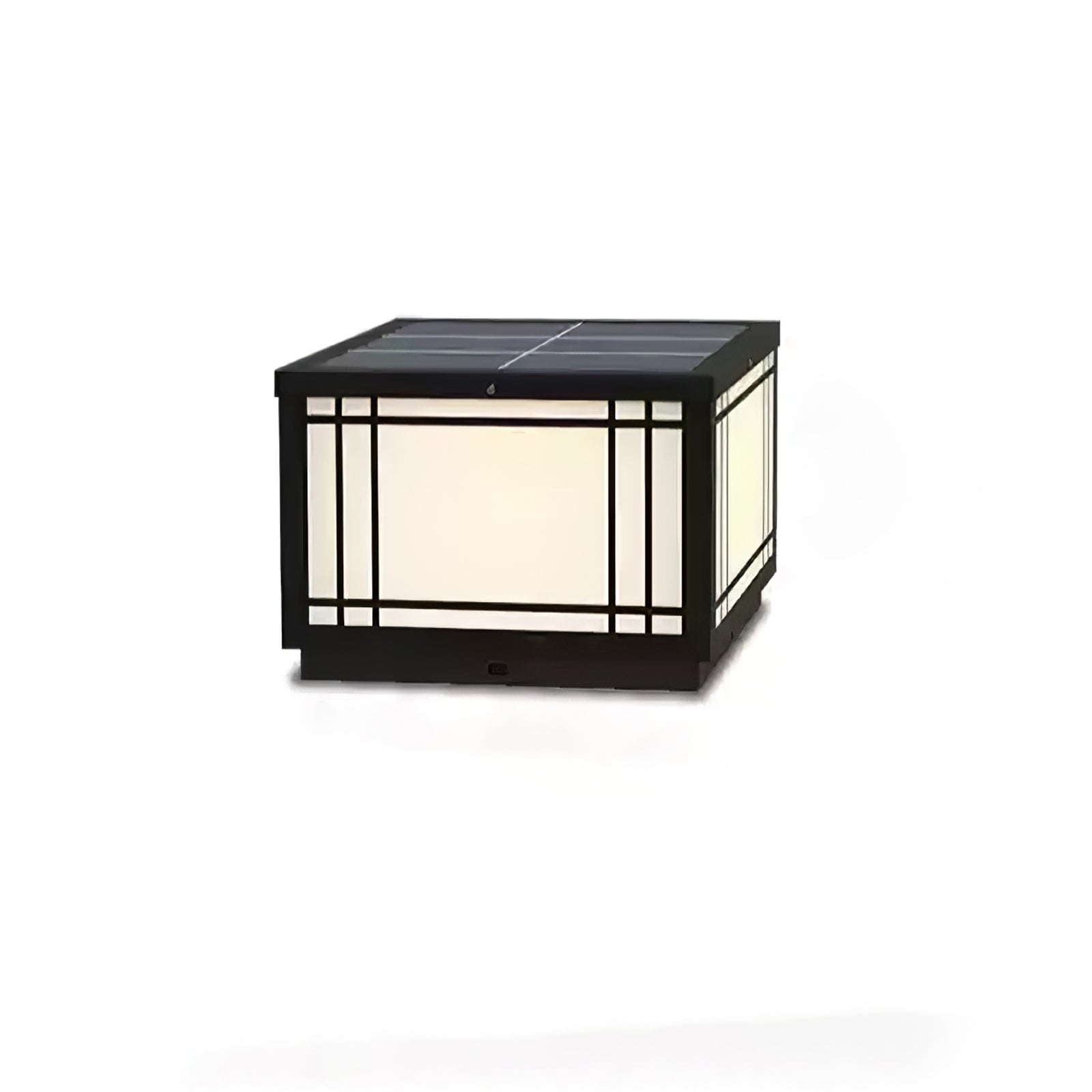 Harrison Solar Cube Garden Light Exterior Lamp, Outdoor Wall Light, detail 22