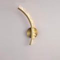 Hayes Wall Light, Bedroom Wall Sconce, Stainless steel, Depth from wall Size: 5cm
