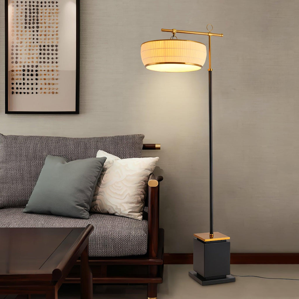Hejun Fabric Floor Light, Floor Lamp, detail 3