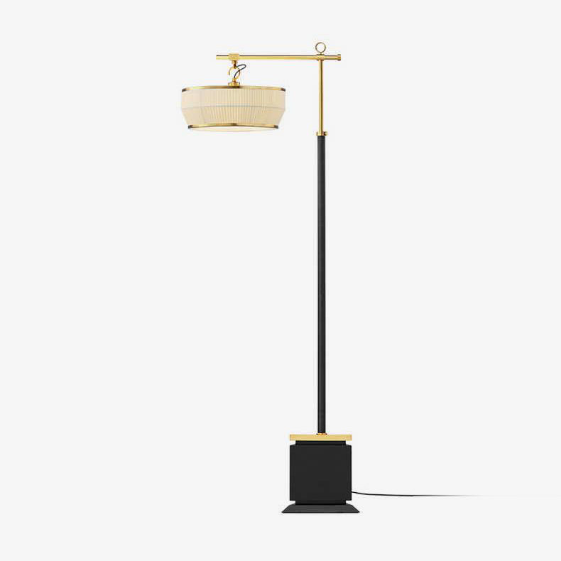Hejun Fabric Floor Light, Floor Lamp, W 24.4″ x H 68.5″