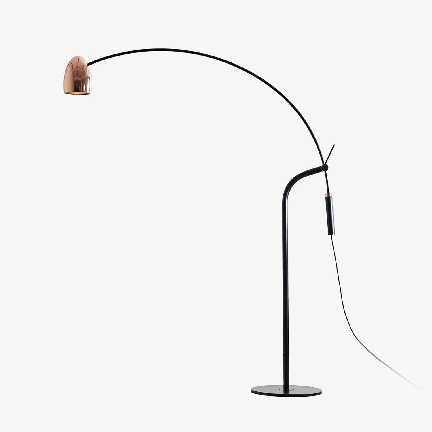 Hercules Floor Light, Floor Lamp, Iron, ∅ 45.3″ x H 65″