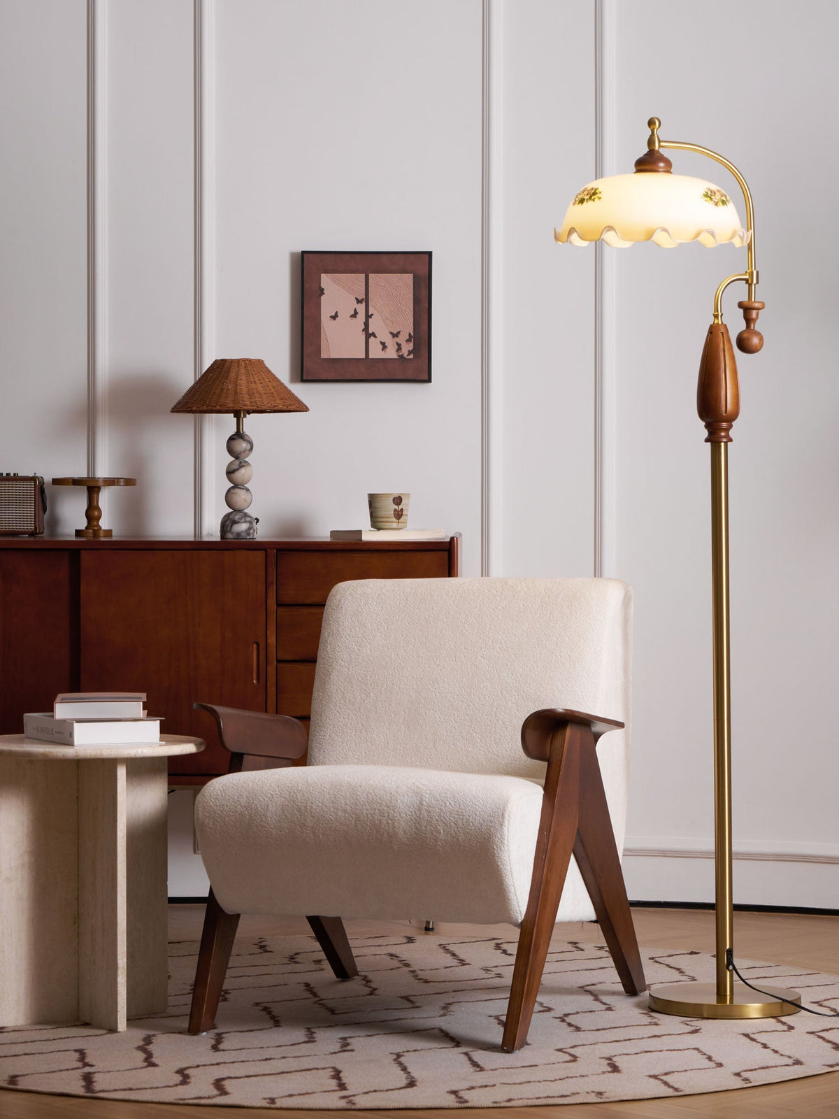 Heritage Bloom Floor Light, Floor Lamp, detail 34