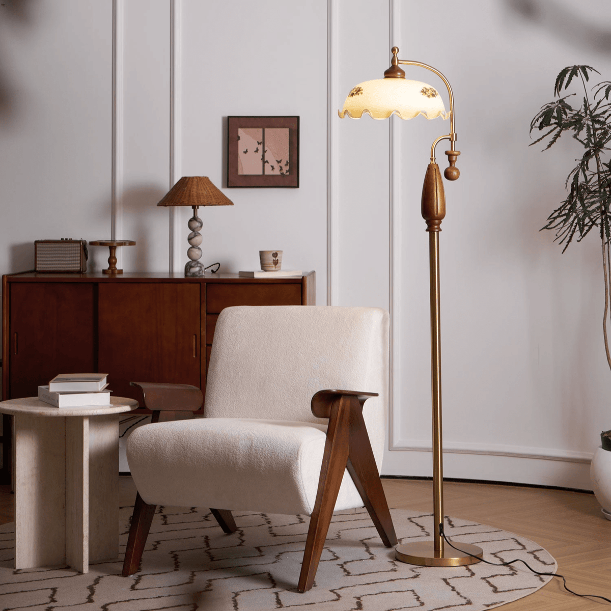 Heritage Bloom Floor Light, Floor Lamp, detail 23