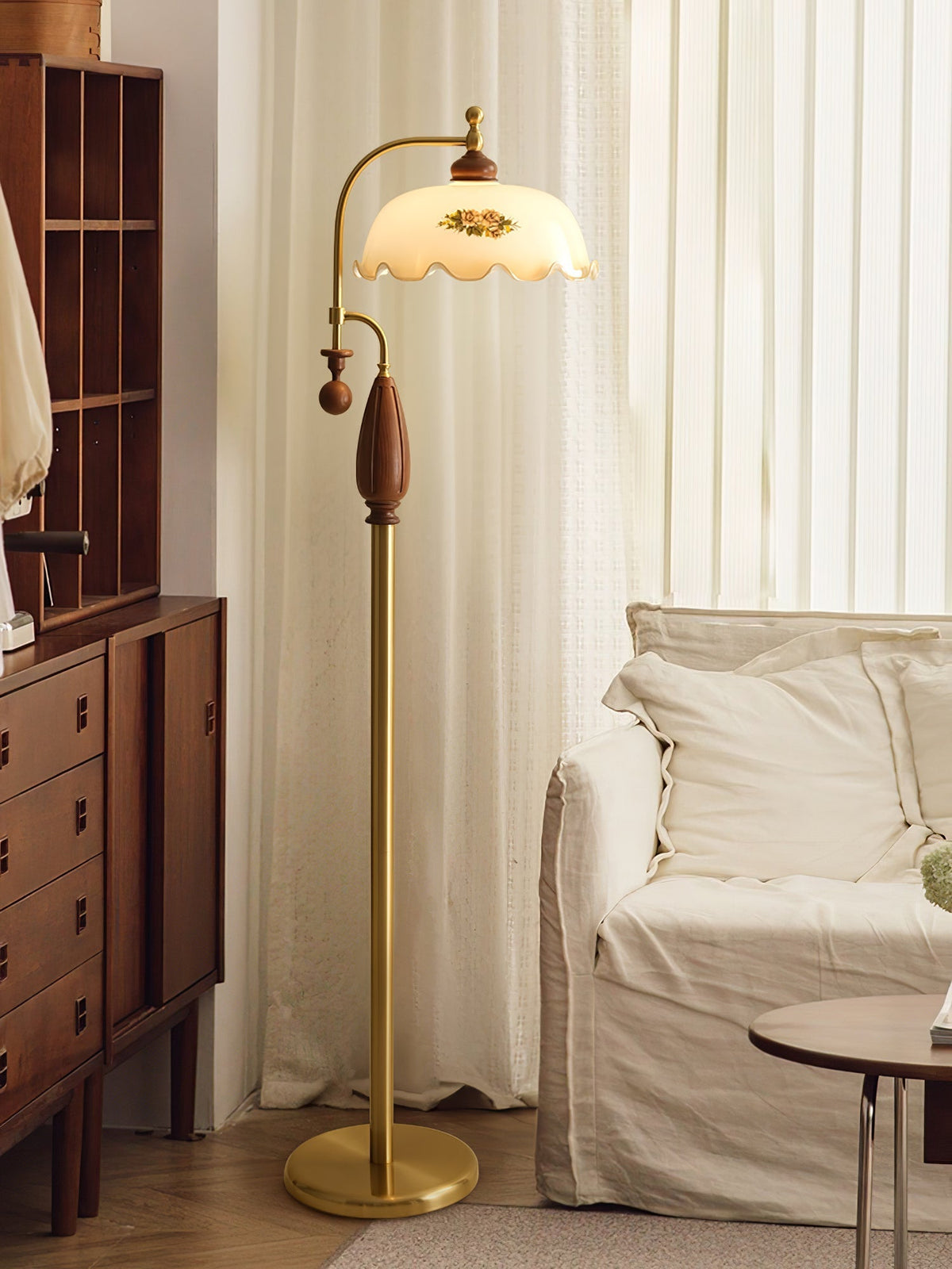 Heritage Bloom Floor Light, Floor Lamp, detail 17