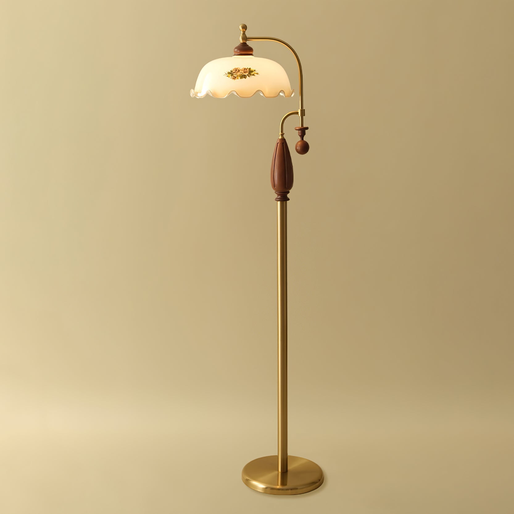 Heritage Bloom Floor Light, Floor Lamp, detail 2