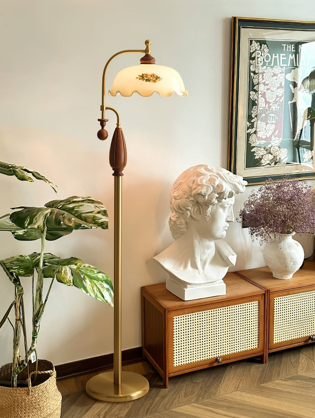 Heritage Bloom Floor Light, Floor Lamp, detail 11