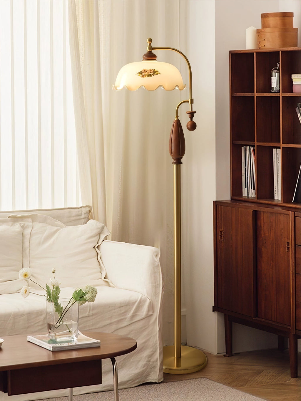 Heritage Bloom Floor Light, Floor Lamp, detail 13