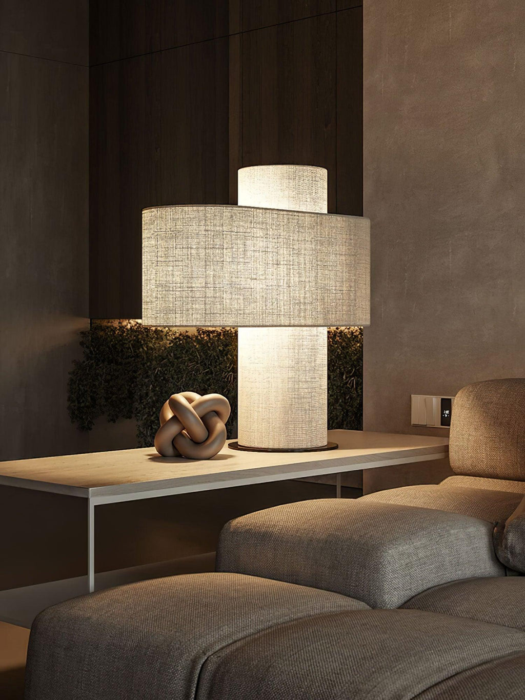 Heron Glowing Table Light, Bedside Table Lamp, detail 8