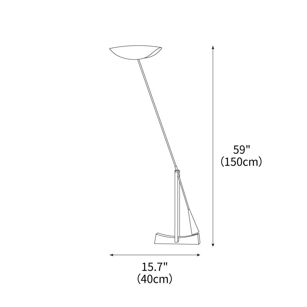 Horizon Floor Light 15.7", Floor Lamp, detail 3