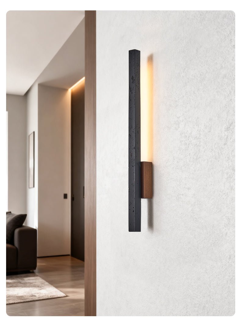 Horizon Pillar Wall Light, Hardwired Wall Sconce, detail 9