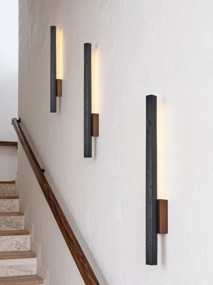Horizon Pillar Wall Light, Hardwired Wall Sconce, detail 11