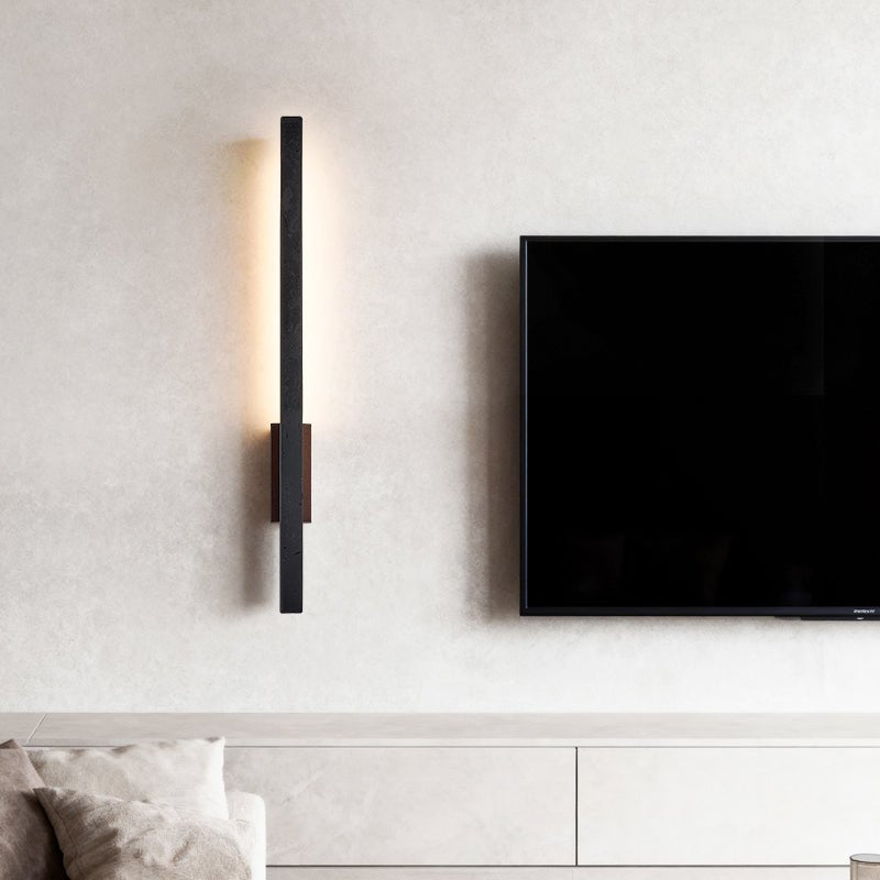 Horizon Pillar Wall Light, Hardwired Wall Sconce, detail 5