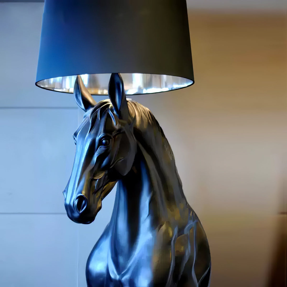Horse Statue Floor Light, Floor Lamp, detail 10