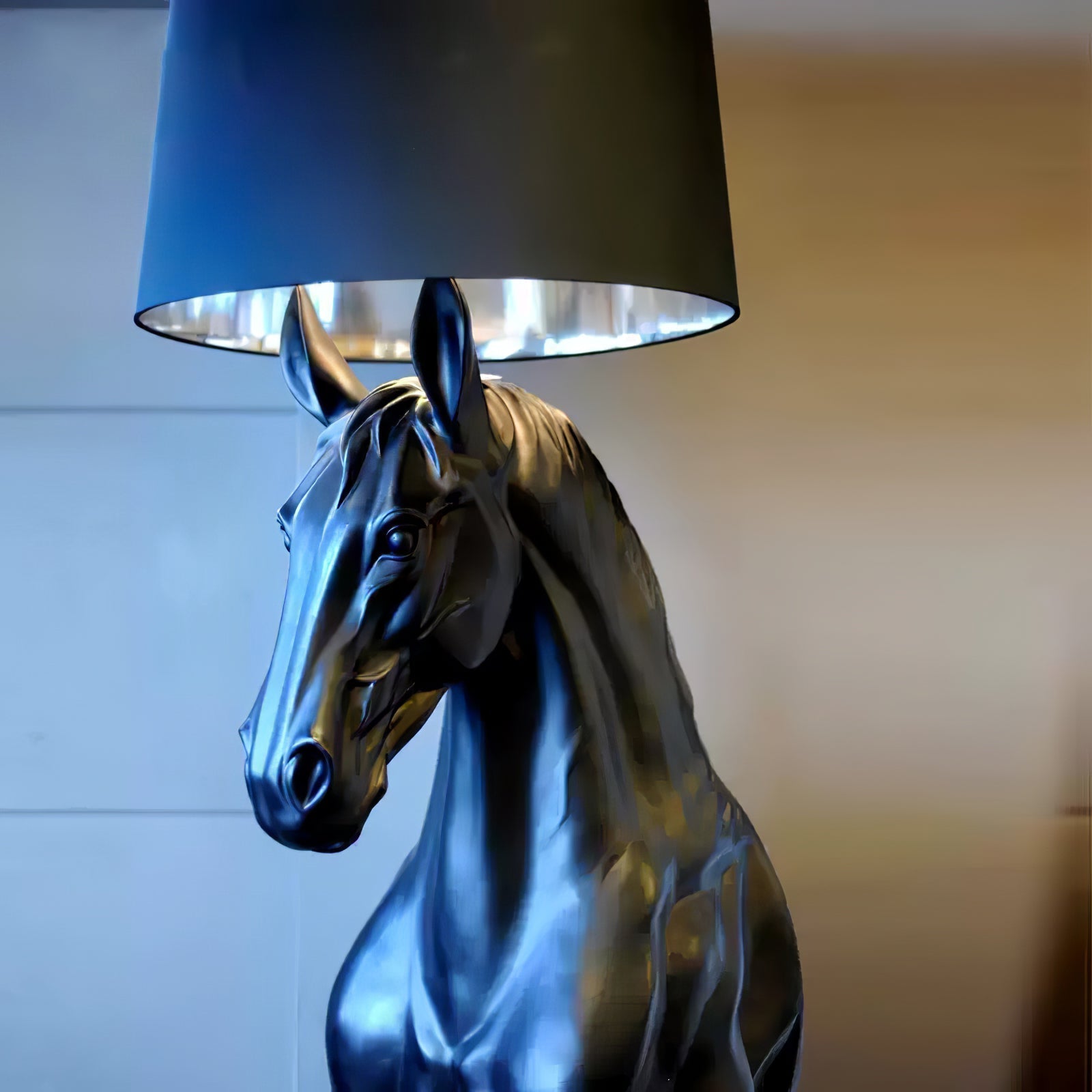 Horse Statue Floor Light, Floor Lamp, detail 10