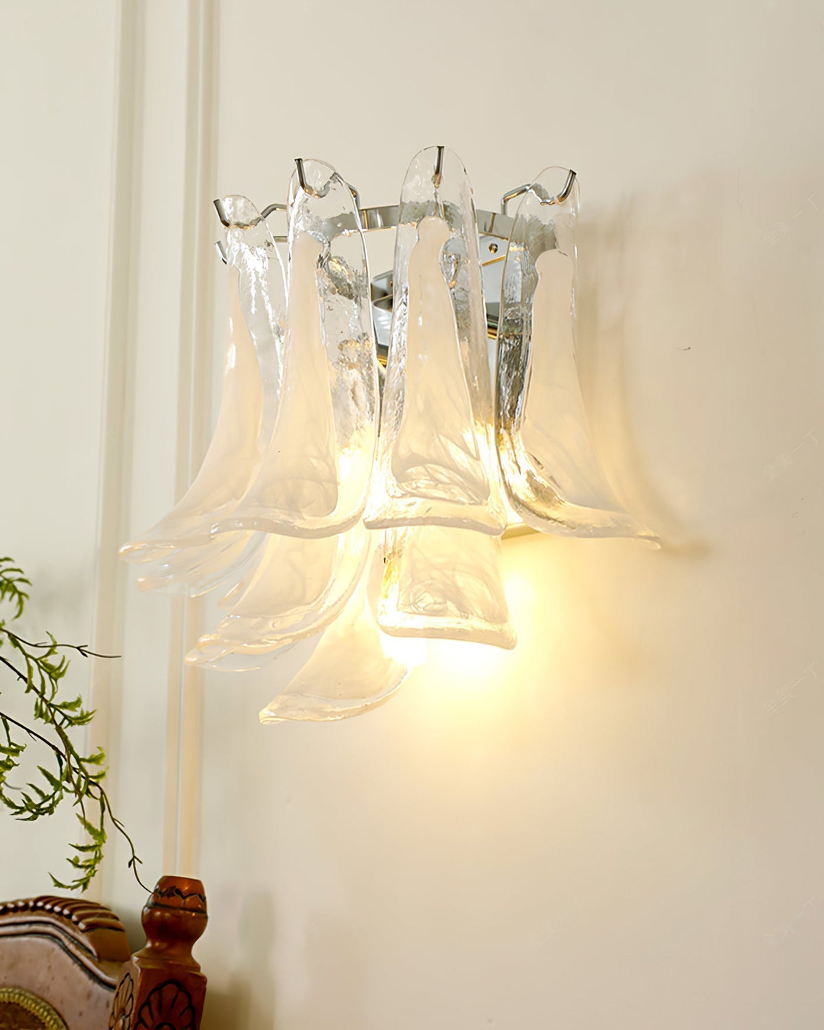 Horseshoe Wall Light, Hardwired Wall Sconce, detail 5