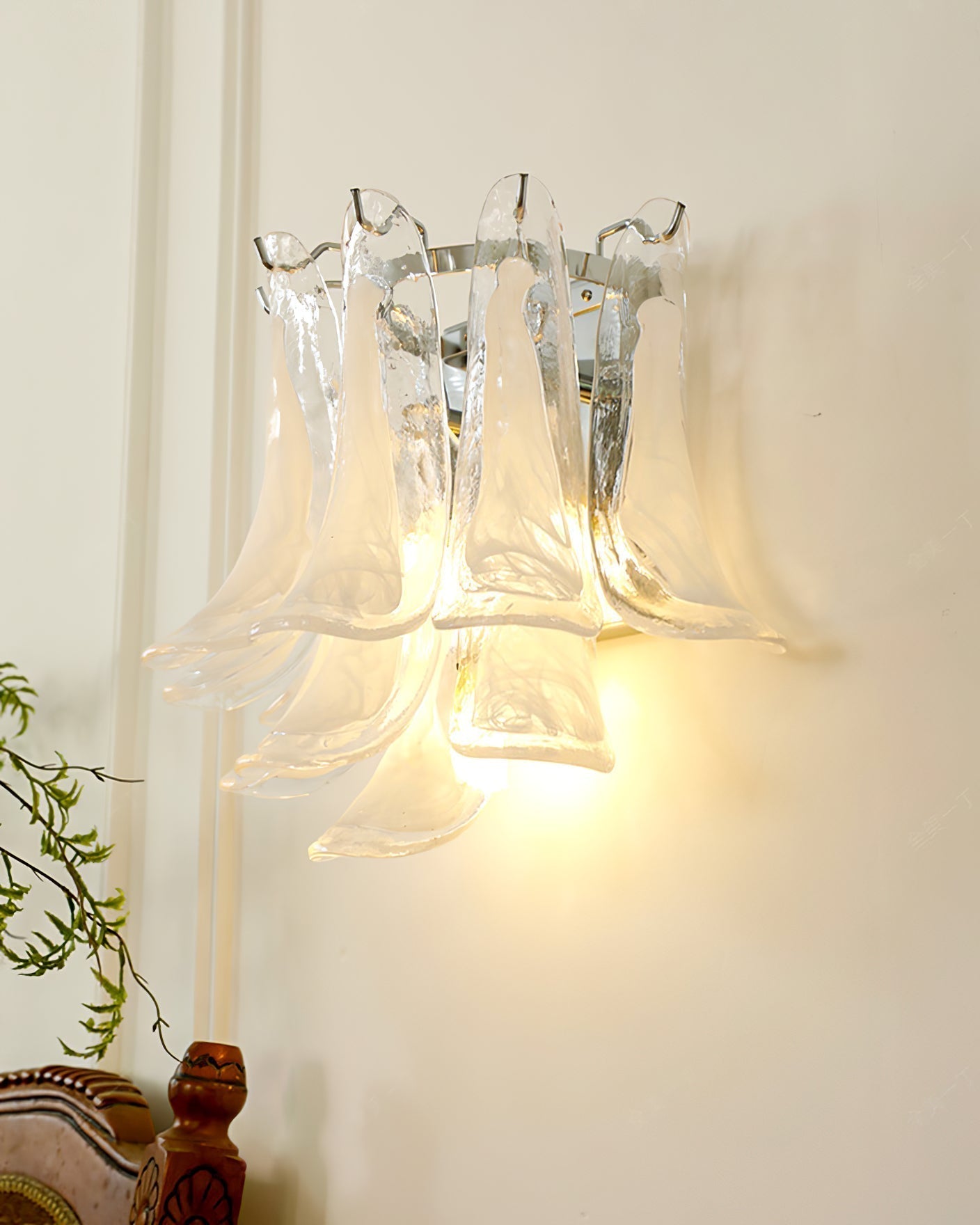 Horseshoe Wall Light, Hardwired Wall Sconce, detail 5