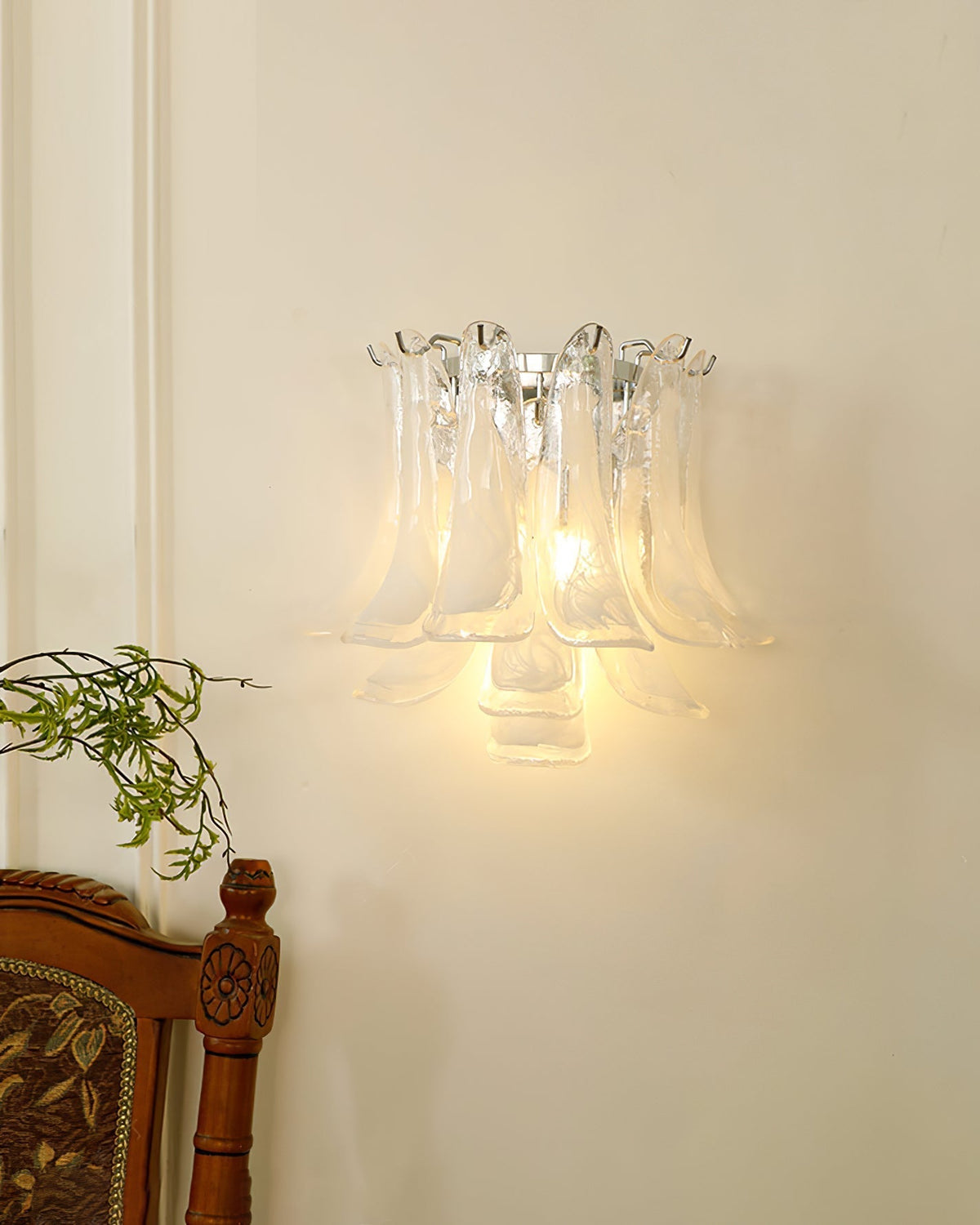 Horseshoe Wall Light, Hardwired Wall Sconce, detail 6