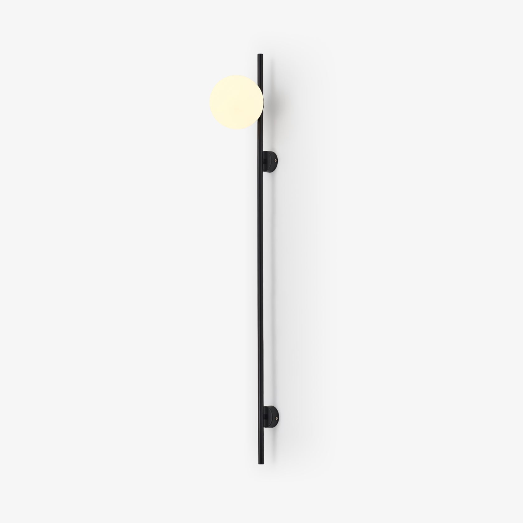Houseof Wall Light, Hardwired Wall Sconce, Metal, Model A ∅ 5.9″ x H 45.3″