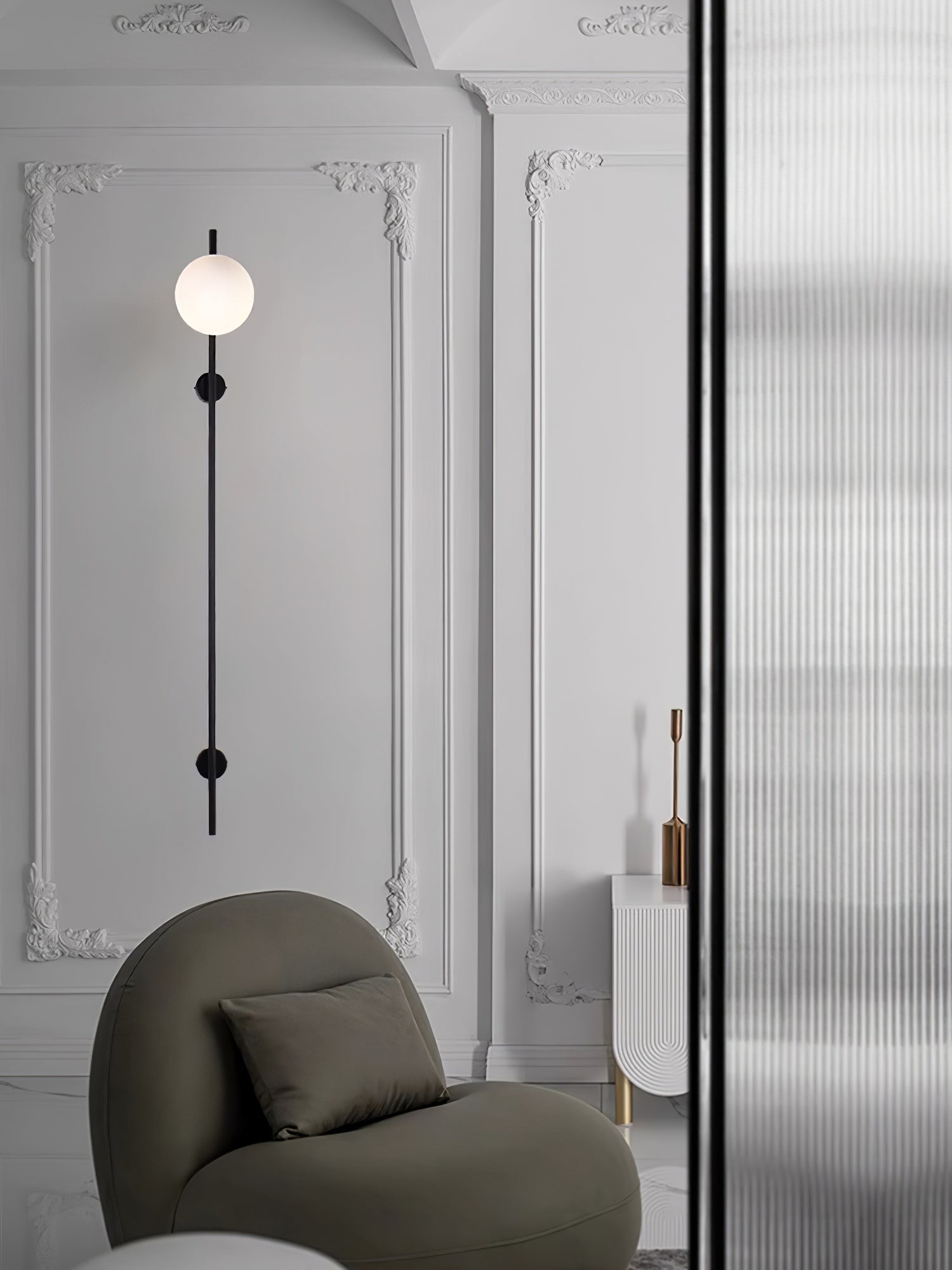 Houseof Plug-In Wall Light - Black Wall Lamp, Plug-In Wall Sconce, detail 20