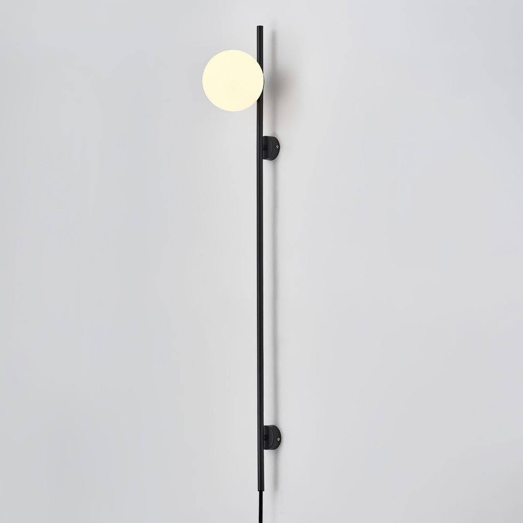 Houseof Plug-In Wall Light - Dia 15cm x H 115cm Metal, Plug-In Wall Sconce, detail 5