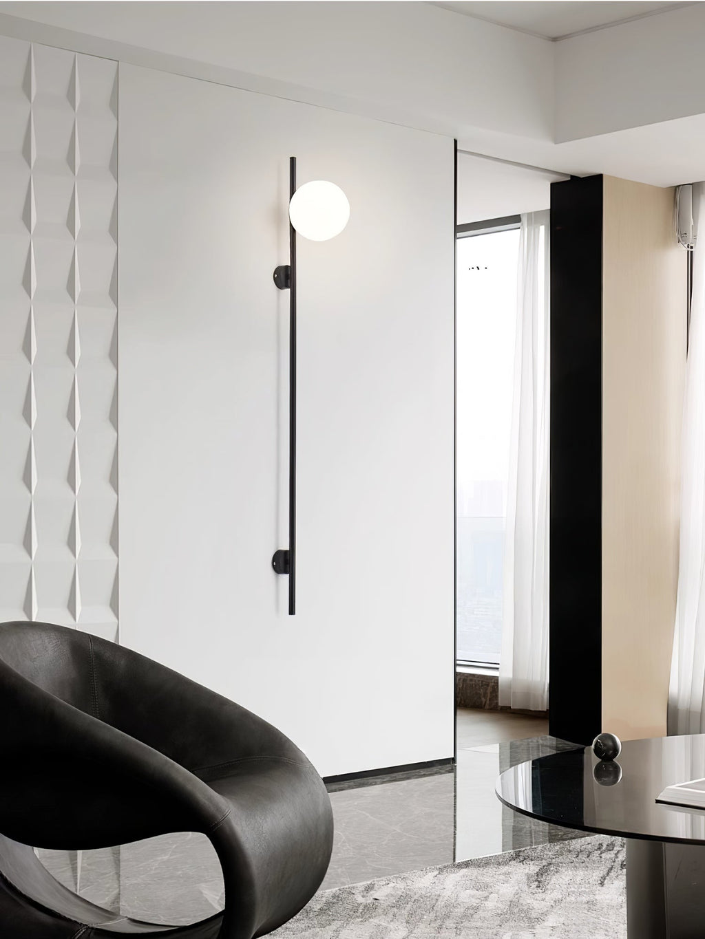 Houseof Plug-In Wall Light - Dia 15cm x H 115cm Metal, Plug-In Wall Sconce, detail 21