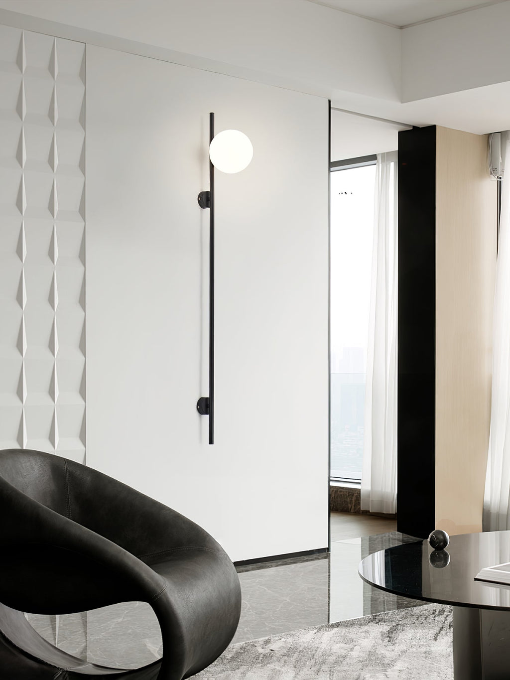 Houseof Plug-In Wall Light - Dia 15cm x H 115cm Metal, Plug-In Wall Sconce, detail 22