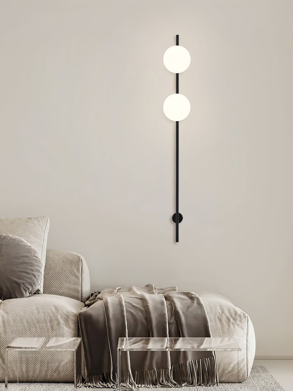 Houseof Plug-In Wall Light - Dia 15cm x H 115cm Metal, Plug-In Wall Sconce, detail 27