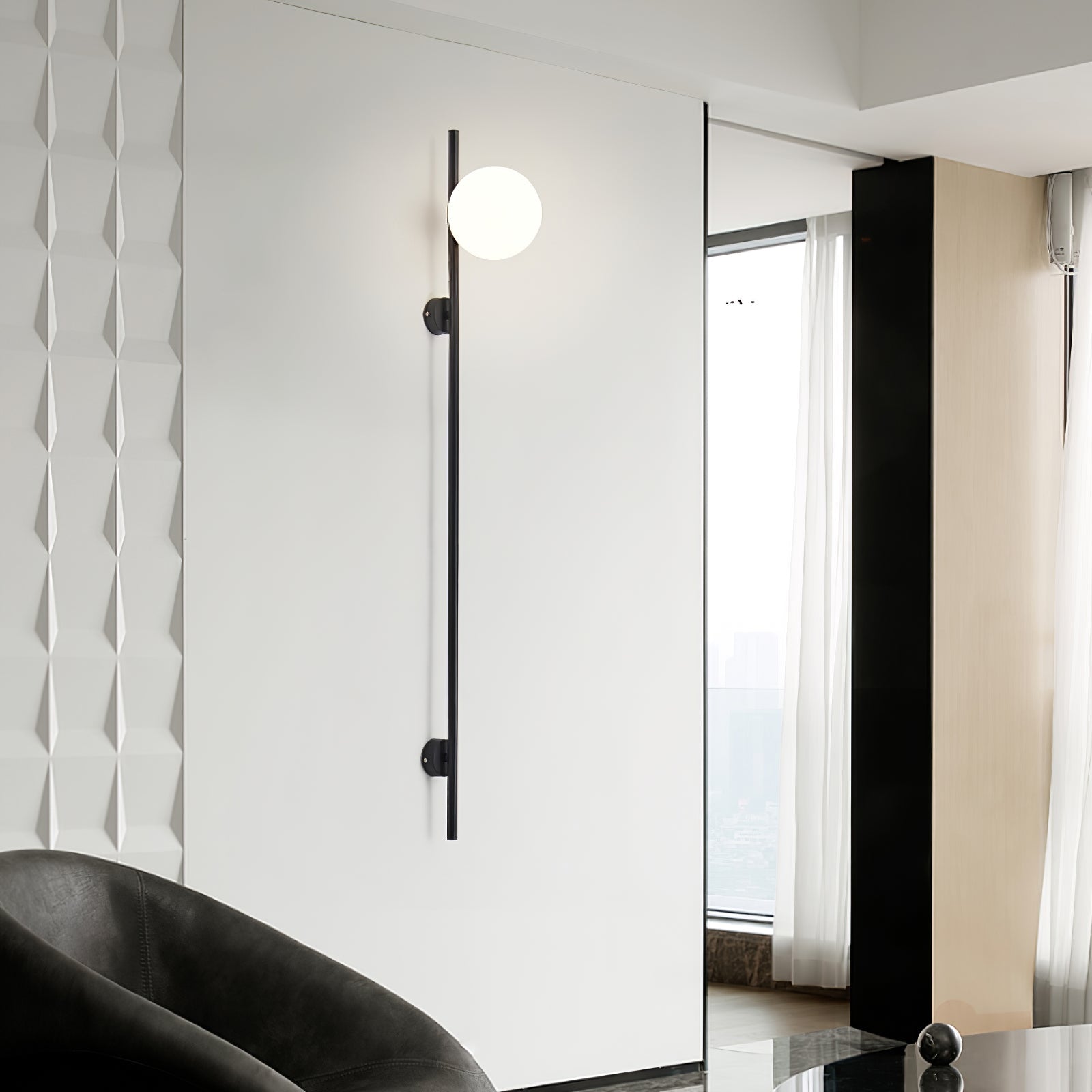 Houseof Plug-In Wall Light - Black Wall Lamp, Plug-In Wall Sconce, detail 33