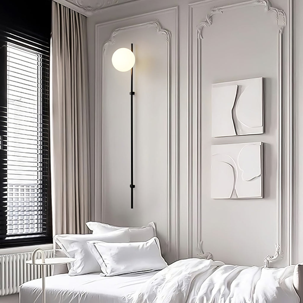 Houseof Plug-In Wall Light - Black Wall Lamp, Plug-In Wall Sconce, detail 36