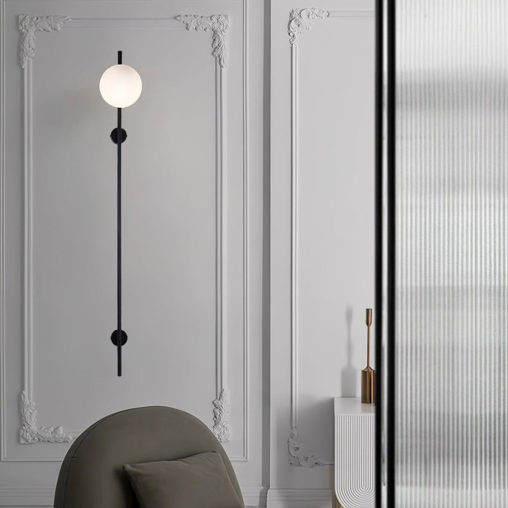 Houseof Plug-In Wall Light - Dia 15cm x H 115cm Metal, Plug-In Wall Sconce, detail 36