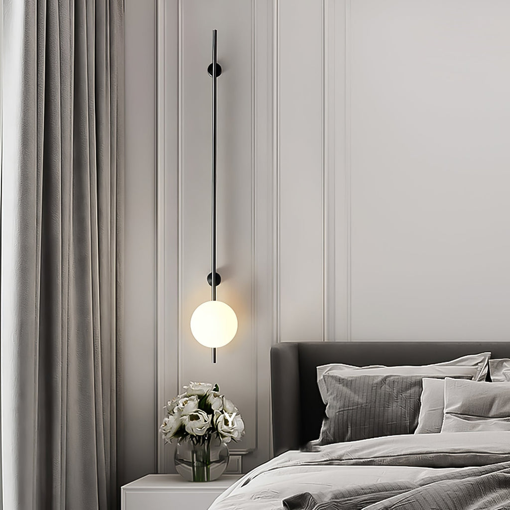 Houseof Plug-In Wall Light - Dia 15cm x H 115cm Metal, Plug-In Wall Sconce, detail 9