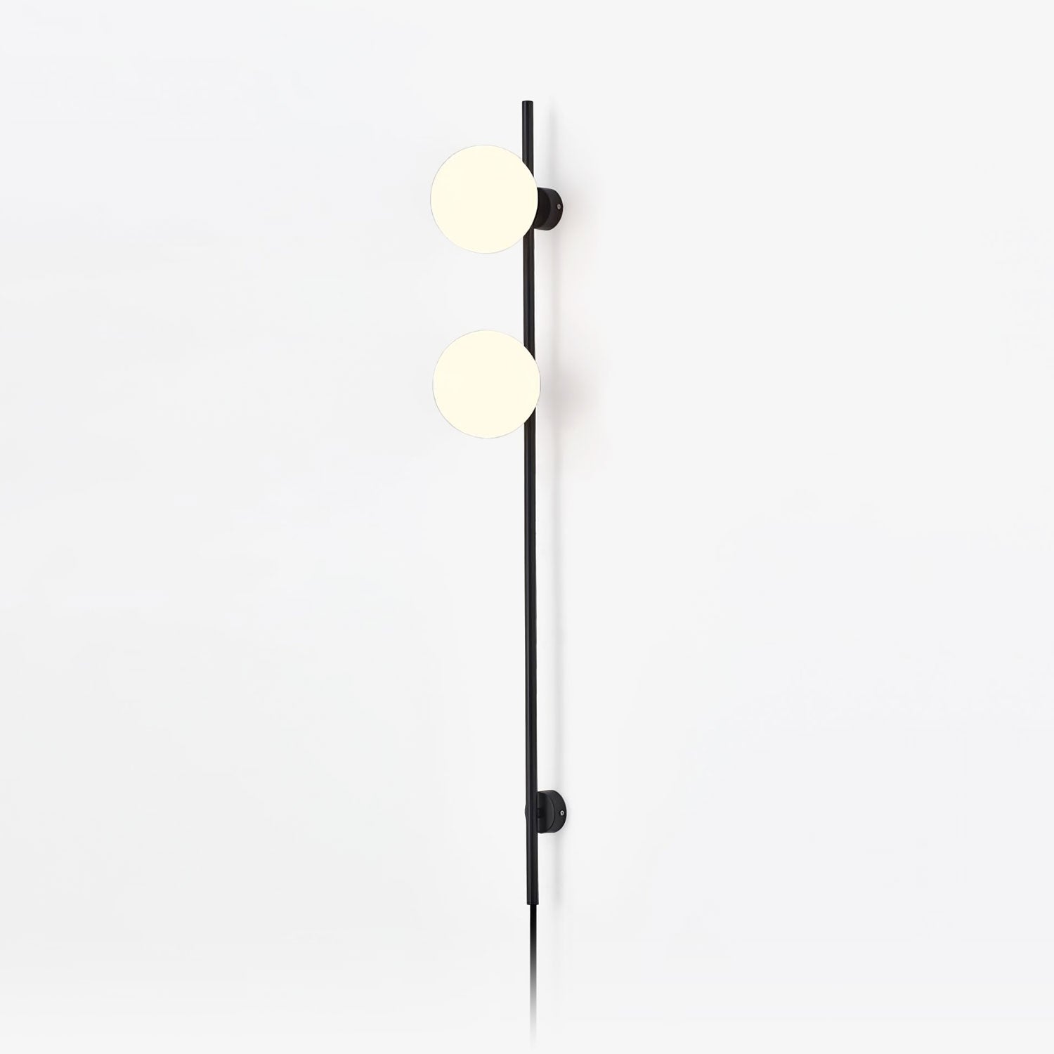 Houseof Plug-In Wall Light - Dia 15cm x H 115cm Metal, Plug-In Wall Sconce