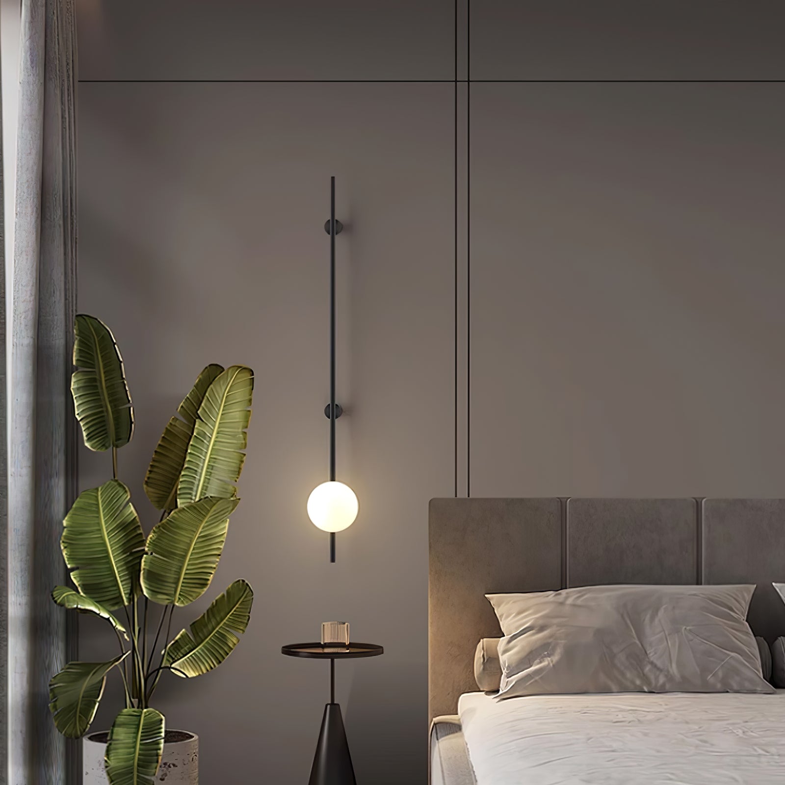Houseof Plug-In Wall Light - Black Wall Lamp, Plug-In Wall Sconce, detail 40