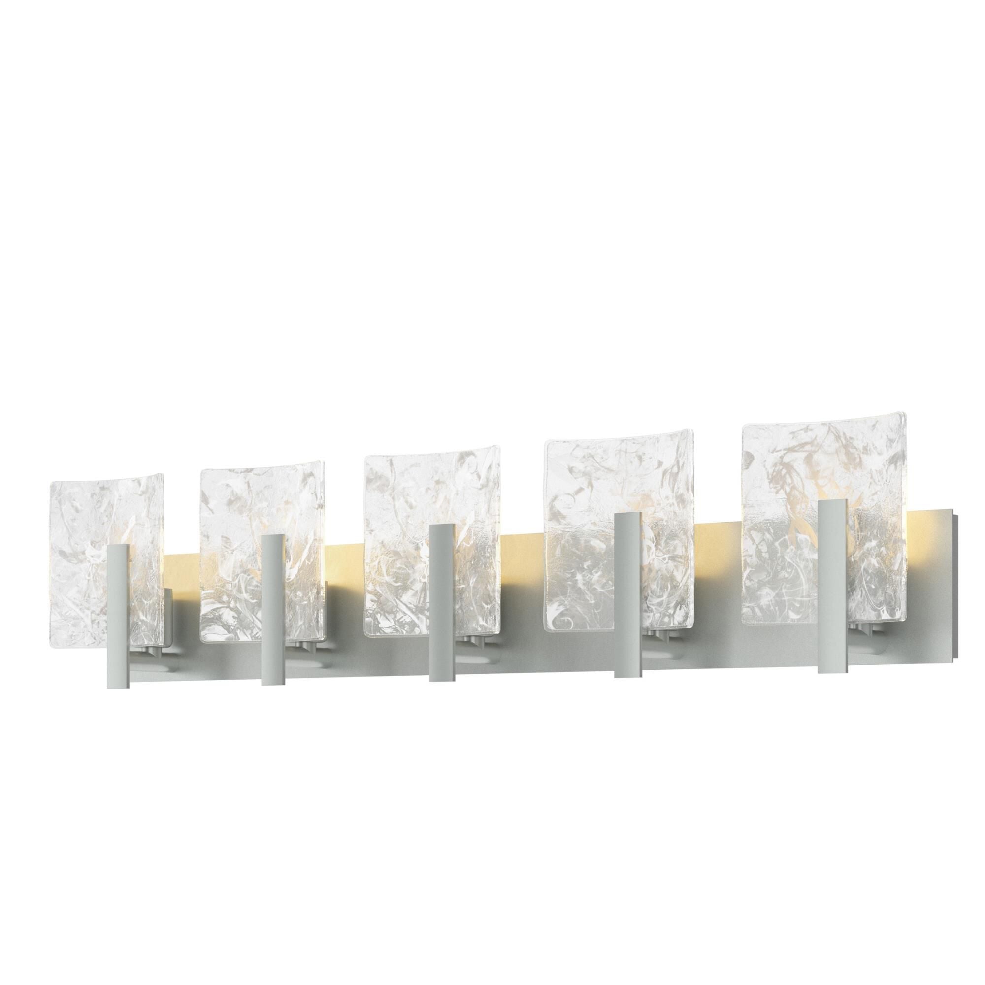 Arc 37 Inch 5 Light Bath Vanity Fixture, Bathroom Vanity Light, detail 8