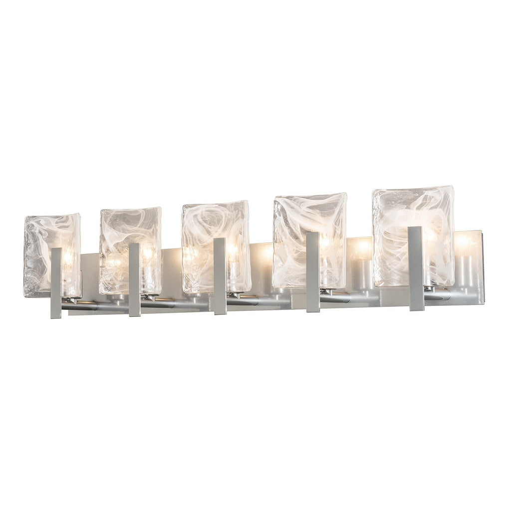 Arc 37 Inch 5 Light Bath Vanity Fixture, Bathroom Vanity Light, detail 3