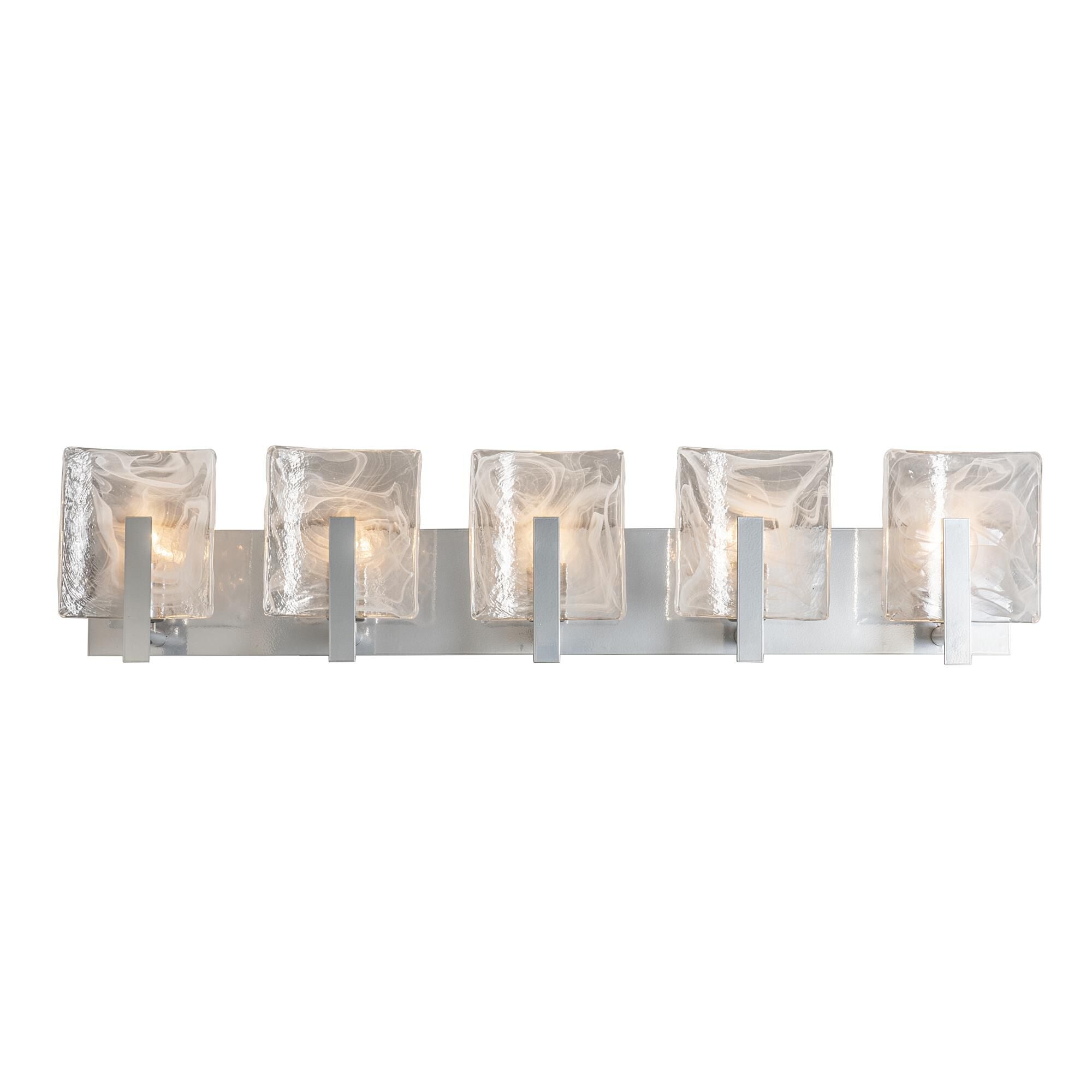 Arc 37 Inch 5 Light Bath Vanity Fixture, Bathroom Vanity Light, detail 4