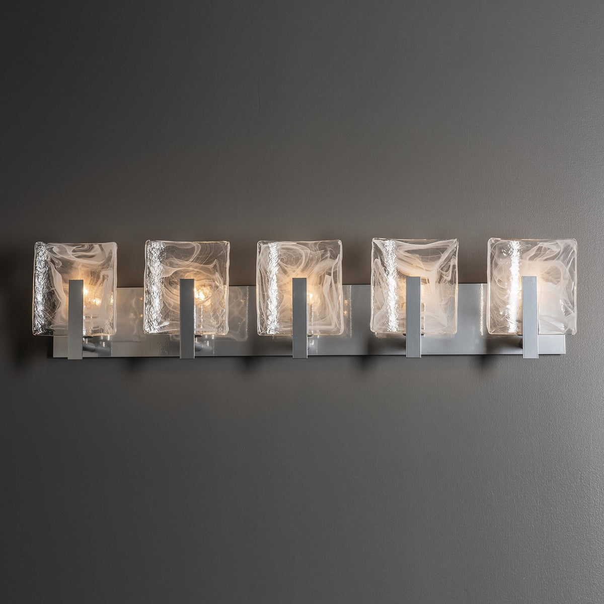 Arc 37 Inch 5 Light Bath Vanity Fixture, Bathroom Vanity Light, detail 6