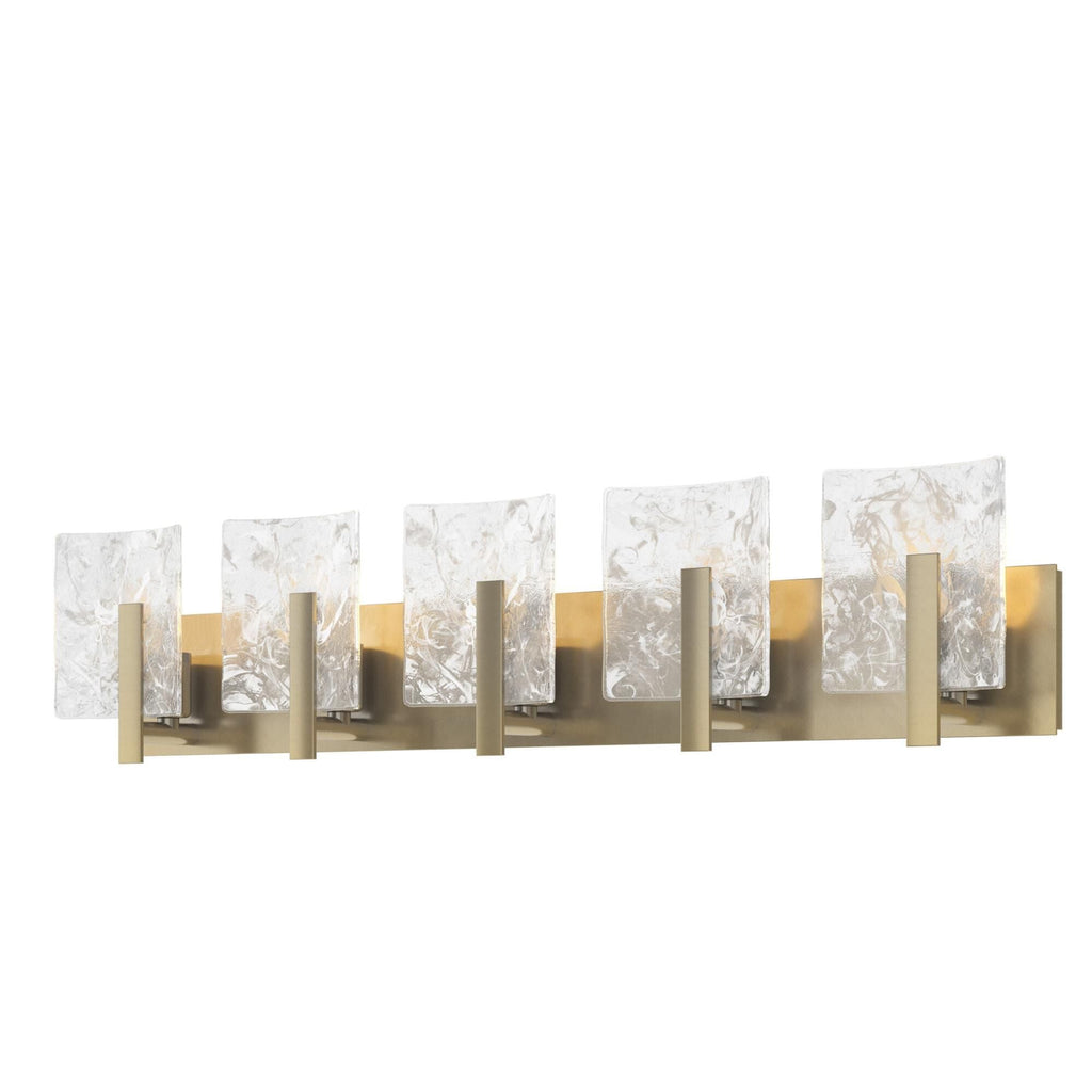 Arc 37 Inch 5 Light Bath Vanity Fixture, Bathroom Vanity Light, detail 10