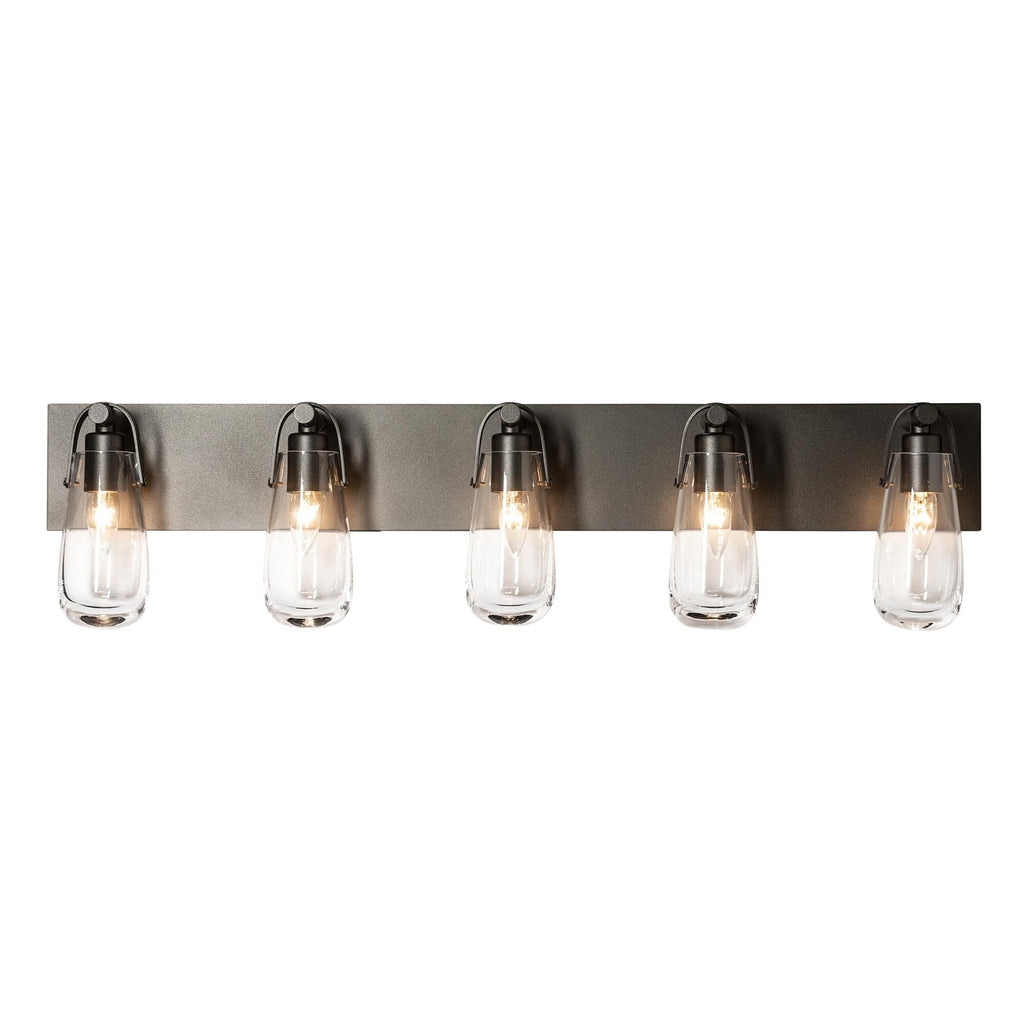 Eos 36 Inch 5 Light Bath Vanity Fixture, Bathroom Vanity Light, detail 2