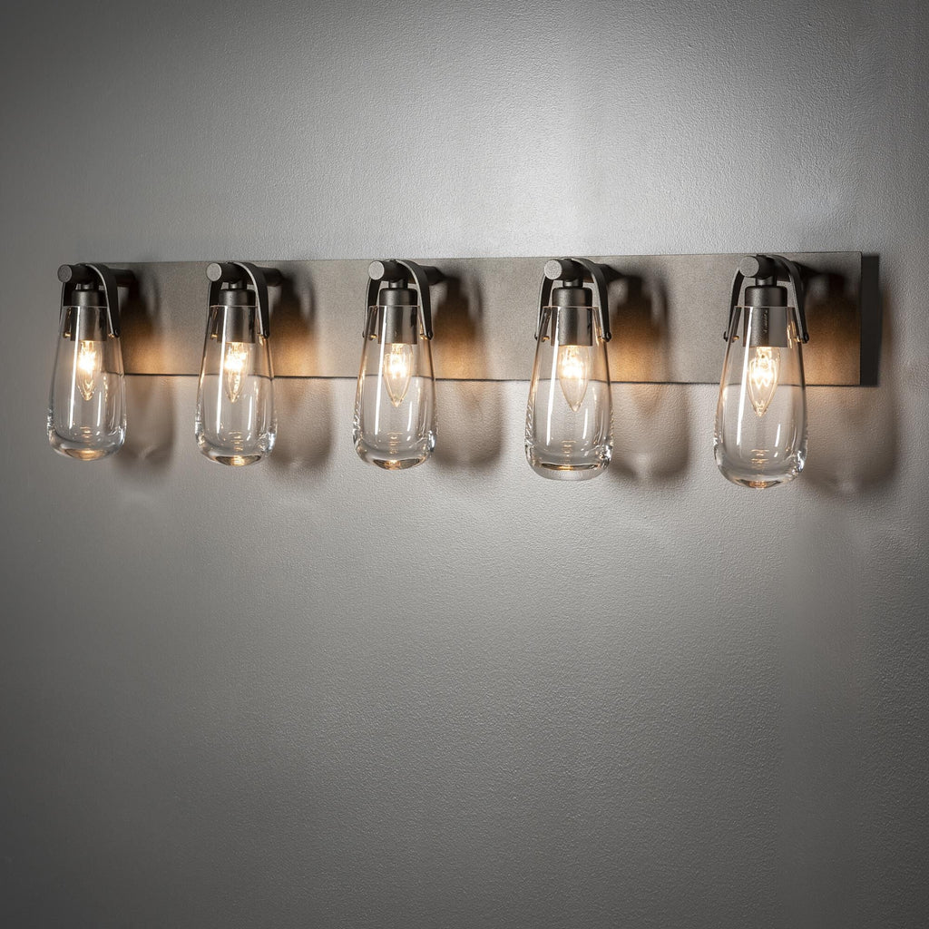 Eos 36 Inch 5 Light Bath Vanity Fixture, Bathroom Vanity Light, detail 4