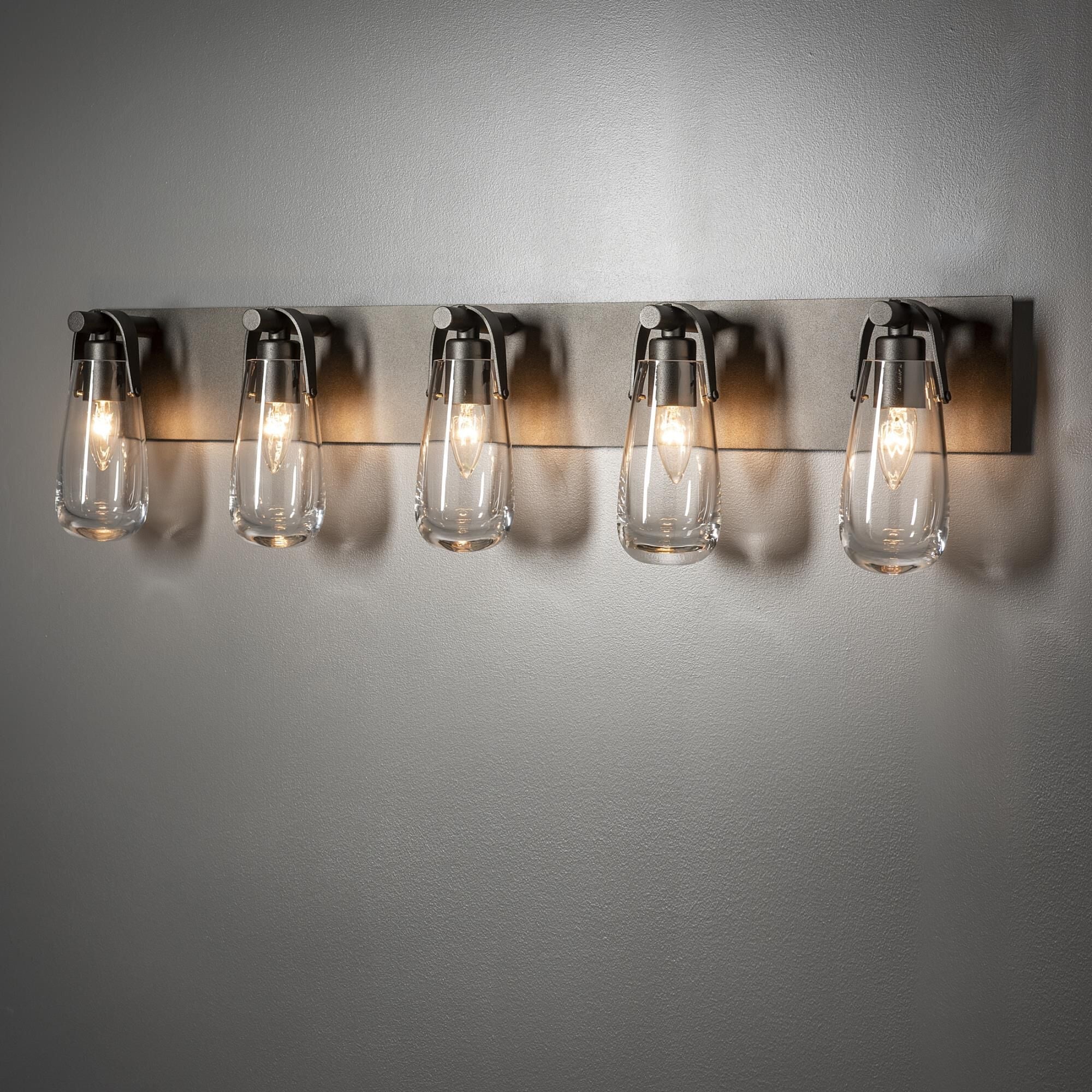 Eos 36 Inch 5 Light Bath Vanity Fixture, Bathroom Vanity Light, detail 4