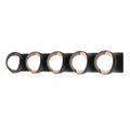 Brooklyn 38 Inch 5 Light Bath Vanity Fixture, Bathroom Vanity Light, Height: 6.0 Inches