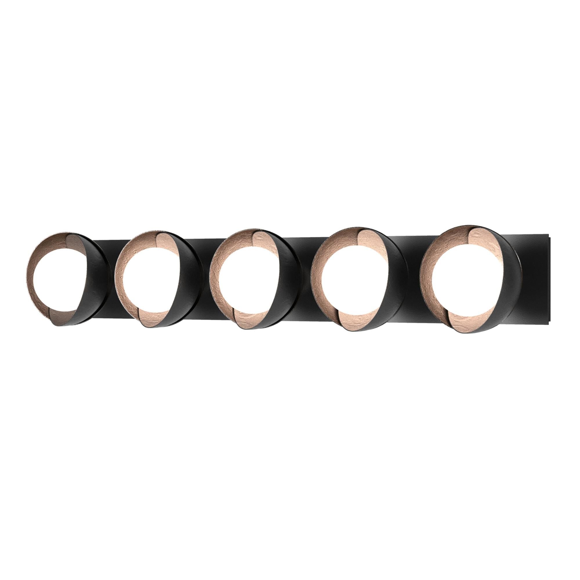 Brooklyn 38 Inch 5 Light Bath Vanity Fixture, Bathroom Vanity Light, detail 32