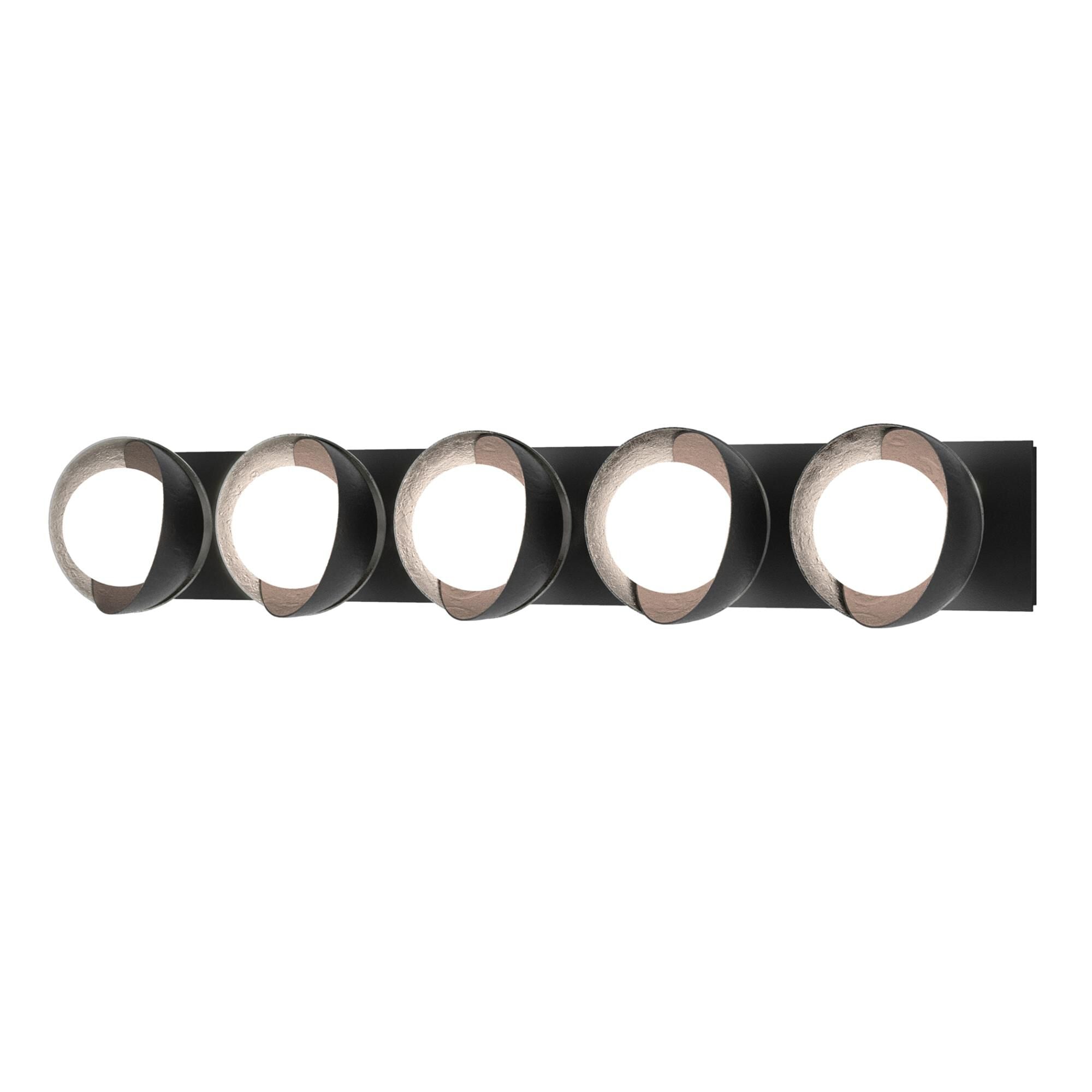 Brooklyn 38 Inch 5 Light Bath Vanity Fixture, Bathroom Vanity Light, detail 12